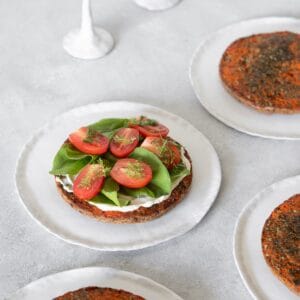 Prepizzas individuales de almendras activadas OK Nutre