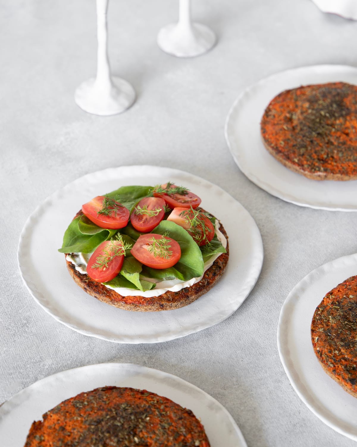 Prepizzas individuales de almendras activadas OK Nutre